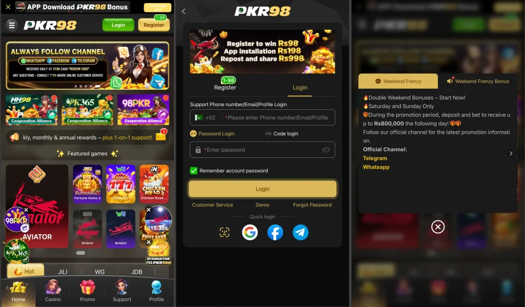 PKR98 Game